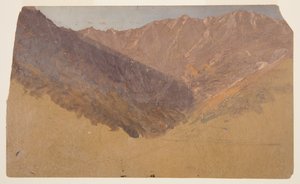 Studie av Great Basin, Mount Katahdin av Frederic Edwin Church