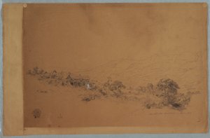 Dal med McAllisters sågverk, Colombia av Frederic Edwin Church