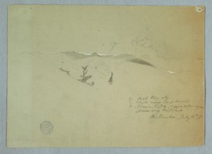 Dalar och snötäckta åsar, Riobamba, Ecuador av Frederic Edwin Church