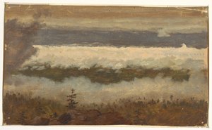 Utsikt över molnen från Catskill Mountain-Top av Frederic Edwin Church