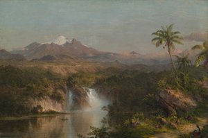 Utsikt över Cotopaxi, 1857. av Frederic Edwin Church