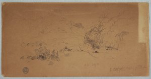 Utsikt över Toche, Colombia av Frederic Edwin Church