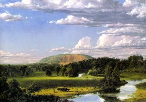 West Rock, New Haven av Frederic Edwin Church