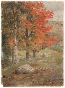 Skogen på hösten av Frederic Edwin Church