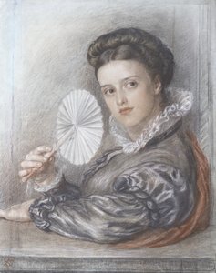 Head of a Lady (krita)