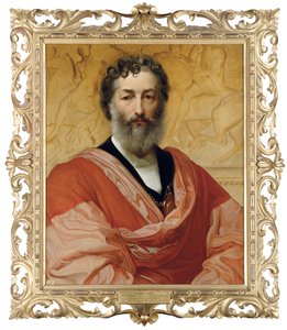 Porträtt av Frederic Leighton av Frederic Leighton