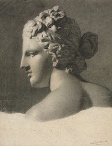 Studie av en gipsavgjutning (a la bosse) av Frederic Millet