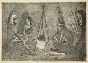 7 kap. 10 Jag följer med dig, min make av Frederic Remington