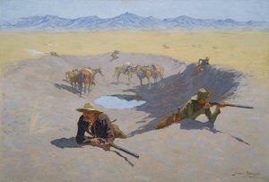 Fight for the Waterhole, 1903