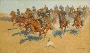 På södra slätten av Frederic Remington