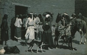 Indian Village av Frederic Remington