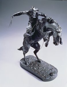 The Bronco Buster, 1889 (brons med brun patina)