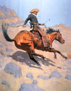 The Cowboy (olja på duk)