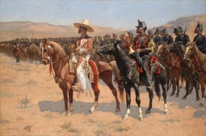 Den mexikanske majoren, 1889. av Frederic Remington
