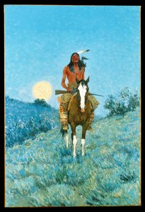 The Outlier, 1909 av Frederic Remington