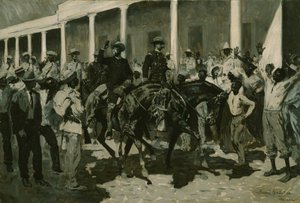 Gomez återvänder till Havanna av Frederic Remington