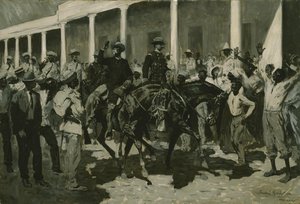 Gomez återvänder till Havanna av Frederic Remington