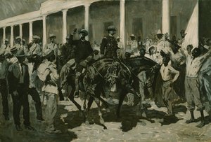 Gomez återkomst till Havanna, 1899 av Frederic Remington