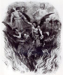 Illustration till orkesterpartituren av 