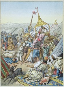 Abd-El-Kaders smala togs den 16 maj av Frederic Theodore Lix