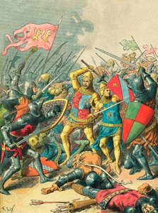 Tupu Ioane i le taua i Poitiersswed av Frederic Theodore Lix