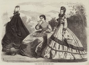 Paris mode för juli av Frederic Theodore Lix