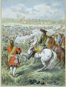 Passage av Rhen av kung Ludvig XIV:s arméer av Frederic Theodore Lix