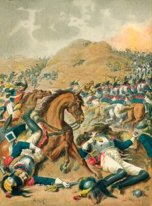 Slaget ved Moskvas svenske av Frederic Theodore Lix
