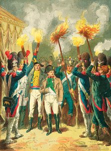 Dagen före slaget vid Austerlitz av Frederic Theodore Lix