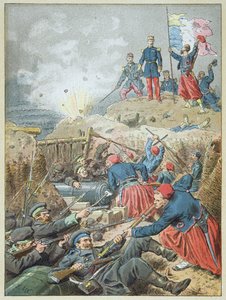 Beslagtagandet av Malakoff den 8 september av Frederic Theodore Lix