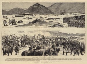 Soudan, slaget vid Tamasi, 13 mars av Frederic Villiers