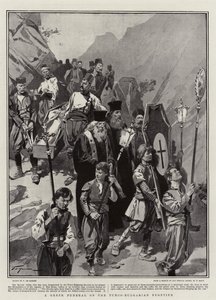 En grekisk begravning vid den turkisk-bulgariska gränsen av Frederic de Haenen