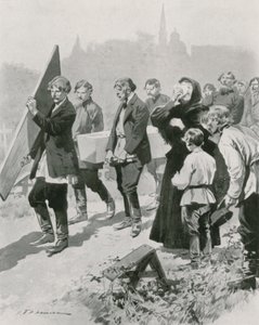 En begravning i medelklassen av Frederic de Haenen
