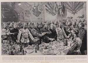 Auld Lang Syne, avsändningsmiddagen till HAC-batteriet för City of London Imperial Volunteers