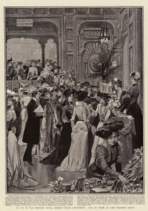 Till förmån för den föreslagna kungliga brittiska sjuksköterskebosättningen, försäljning av arbete vid Lord Brassey