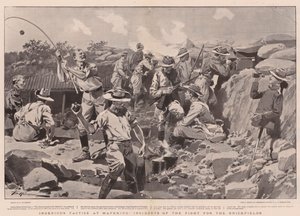 Genialisk taktik på Mafeking, Incidents of the Fight for the Brickfields av Frederic de Haenen