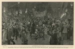 Ladysmith-dagen i Pall Mall av Frederic de Haenen