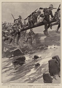 På vägen till Middleburg, hur vakterna korsade en Spruit