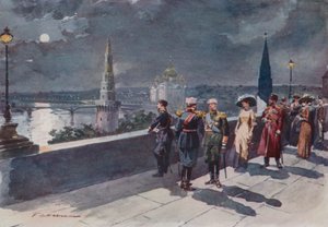 Kremls terrass av Frederic de Haenen