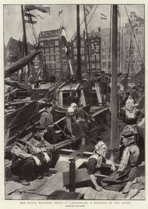 De kungliga bröllopsfesterna i Amsterdam, en semester i hamnen av Frederic de Haenen