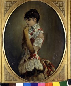 Porträtt av Eleonora Duse (1858 - 1924)