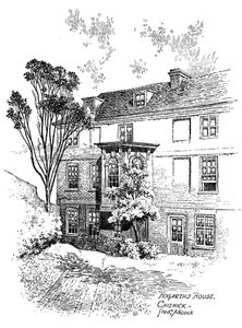 Hogarths House, Chiswick, 1912 av Frederick Adcock