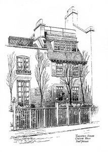 Turners house, Cheyne Walk, Chelsea, London, 1912