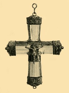 Kristallkrucifix, c1550, 1881.