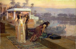 Cleopatra (69-30 f.Kr.) på Philaes terrasser, 1896