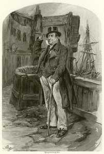 Kapten Cuttle (gravyr) av Frederick Barnard
