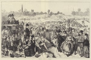 Hampstead Heath på semester av Frederick Barnard