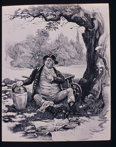 Mr Pickwick, 1870-79 av Frederick Barnard