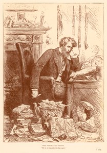 Tidningsredaktören av Frederick Barnard