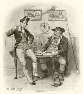 De två Wellers (gravyr) av Frederick Barnard